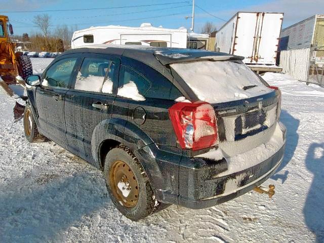 1B3HB48C88D763196 - 2008 DODGE CALIBER SX BLACK photo 3