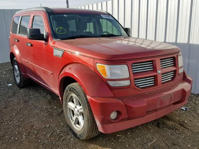 1D8GU586X8W102389 - 2008 DODGE NITRO R/T RED photo 1