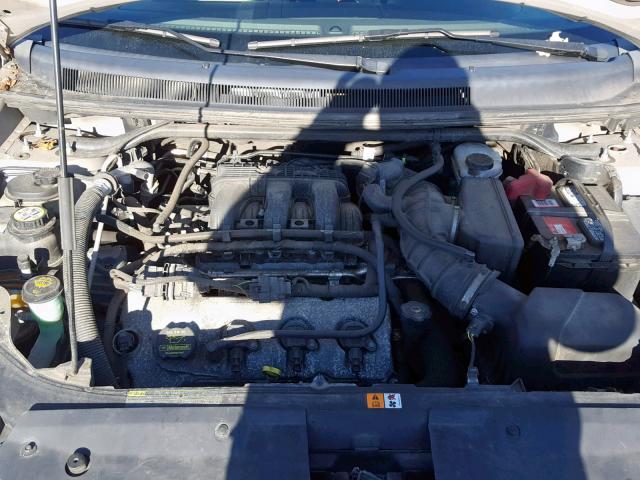 1FMDK02W68GA44368 - 2008 FORD TAURUS X S SILVER photo 7