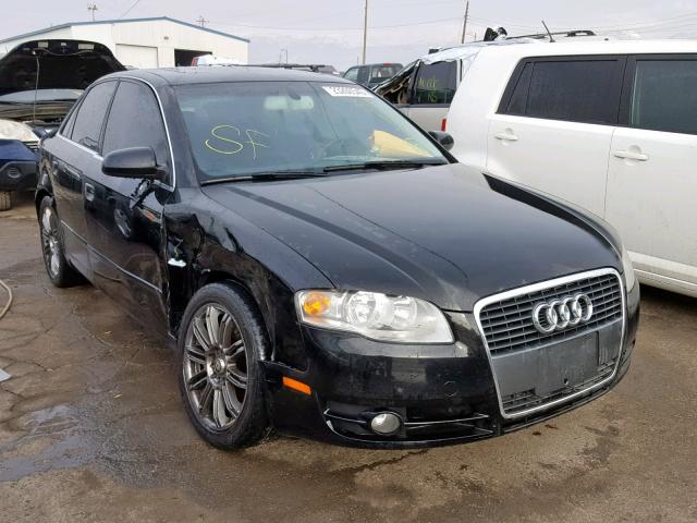 WAUAF78E36A039239 - 2006 AUDI A4 2 BLACK photo 1