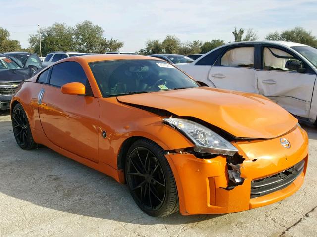 JN1BZ34E77M553420 - 2007 NISSAN 350Z COUPE ORANGE photo 1