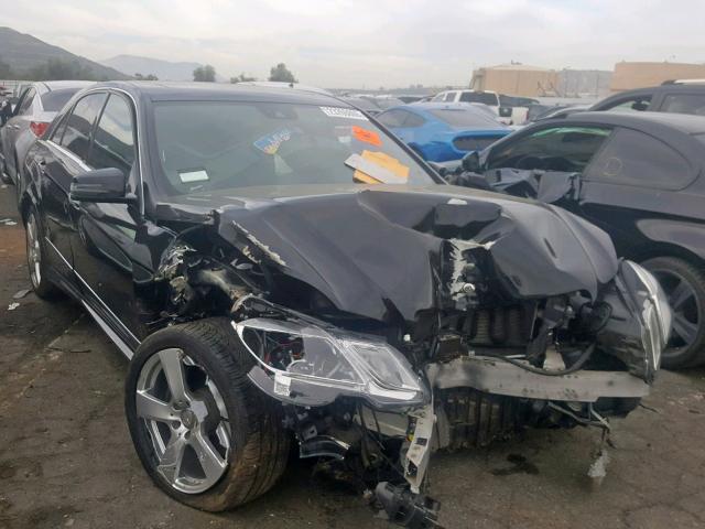 WDDHF5KB5CA604189 - 2012 MERCEDES-BENZ E 350 BLACK photo 1