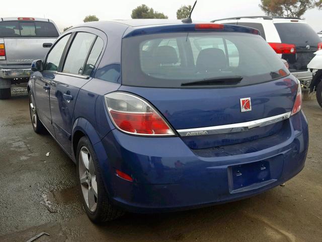 W08AT671885113909 - 2008 SATURN ASTRA XR BLUE photo 3