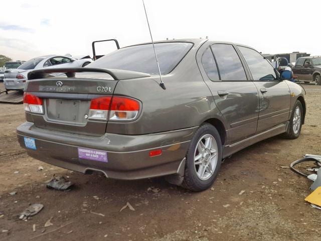 JNKCP11A7YT301234 - 2000 INFINITI G20 TAN photo 4