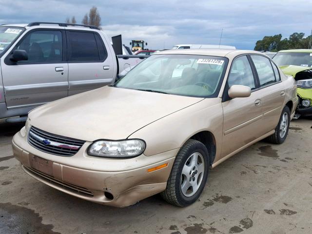 1G1NE52J43M561432 - 2003 CHEVROLET MALIBU LS BEIGE photo 2