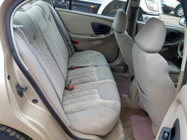 1G1NE52J43M561432 - 2003 CHEVROLET MALIBU LS BEIGE photo 6