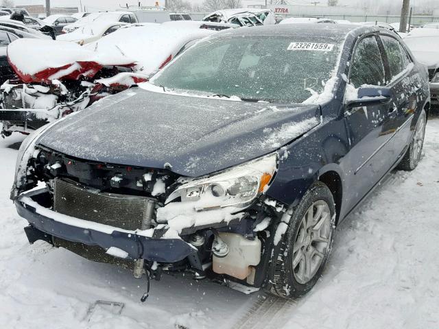 1G11C5SA2DF194539 - 2013 CHEVROLET MALIBU 1LT 蓝色 照片 2