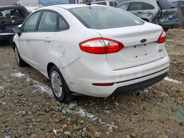 3FADP4AJ2FM140624 - 2015 FORD FIESTA S WHITE photo 3