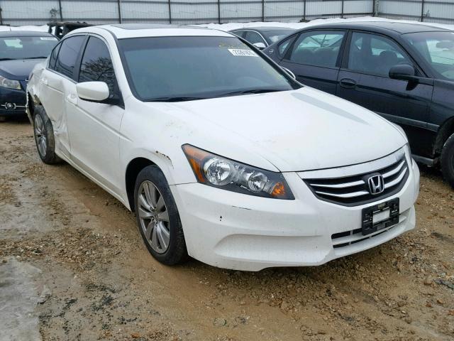 1HGCP2F71CA005345 - 2012 HONDA ACCORD EX WHITE photo 1