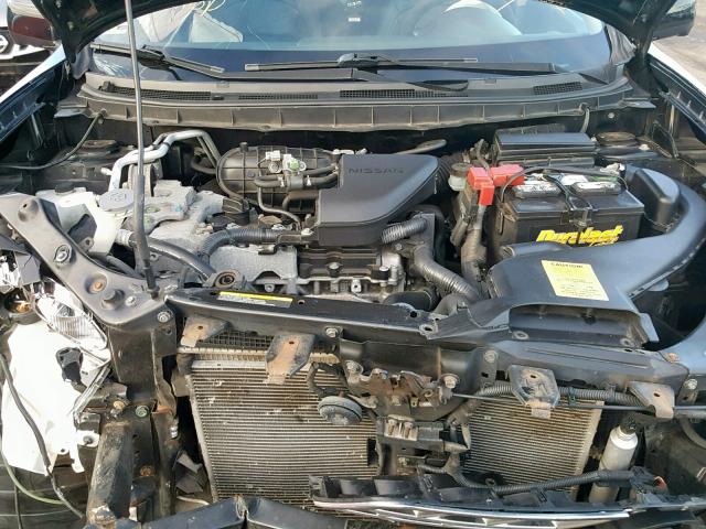 JN8AS5MVXDW103824 - 2013 NISSAN ROGUE S 黑色 照片 7