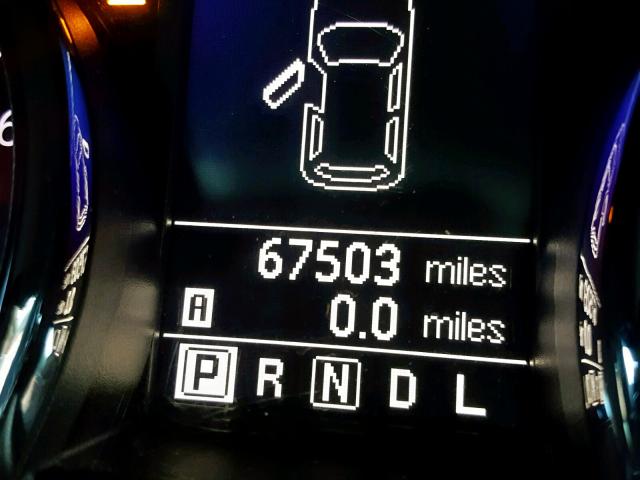 JN8AS5MVXDW103824 - 2013 NISSAN ROGUE S 黑色 照片 8