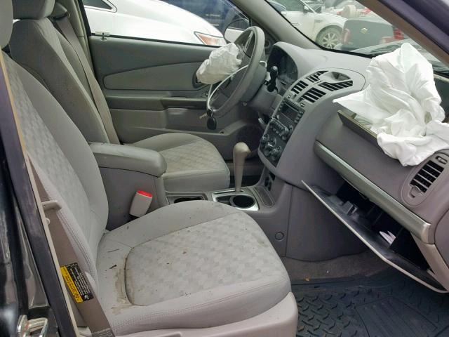 1G1ZT52875F265686 - 2005 CHEVROLET MALIBU LS ნაცრისფერი ფოტო 5
