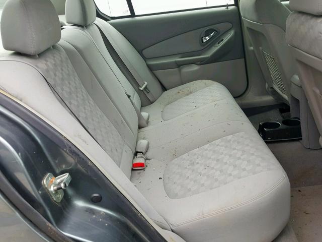 1G1ZT52875F265686 - 2005 CHEVROLET MALIBU LS ნაცრისფერი ფოტო 6