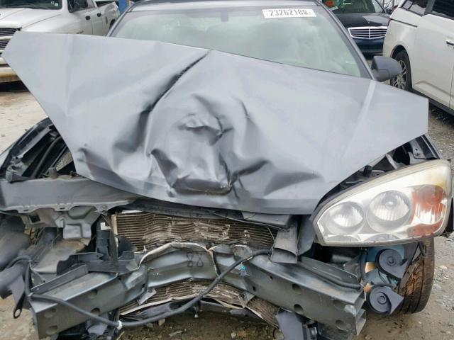 1G1ZT52875F265686 - 2005 CHEVROLET MALIBU LS ნაცრისფერი ფოტო 7