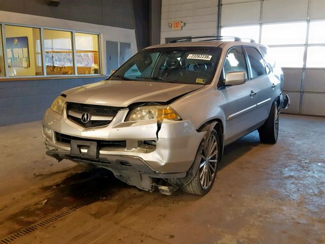 2HNYD18956H522475 - 2006 ACURA MDX TOURIN SILVER photo 2