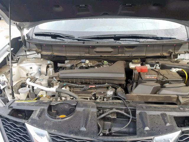 KNMAT2MT9FP555766 - 2015 NISSAN ROGUE S SILVER photo 7