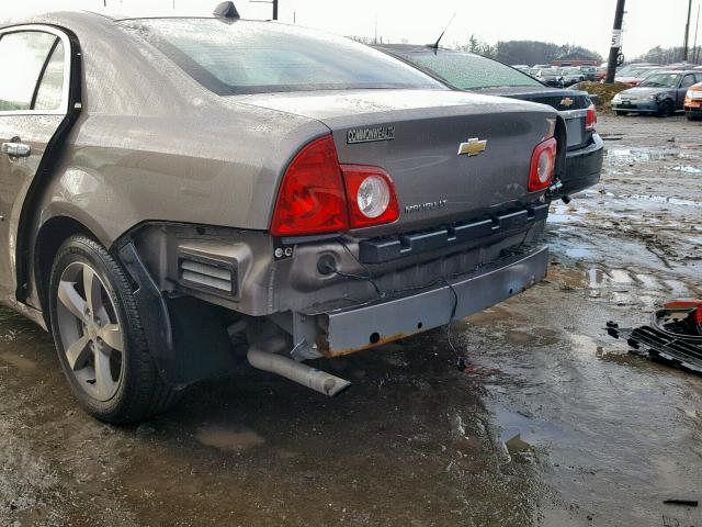 1G1ZC5E05CF213413 - 2012 CHEVROLET MALIBU 1LT ყავისფერი ფოტო 9