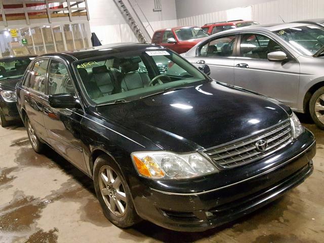 4T1BF28B13U269805 - 2003 TOYOTA AVALON XL BLACK photo 1