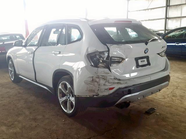 WBAVM5C54DVV89557 - 2013 BMW X1 XDRIVE3 WHITE photo 3