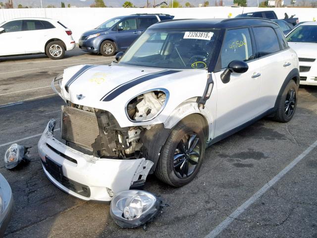 WMWZC3C50CWL87879 - 2012 MINI COOPER S C WHITE photo 2