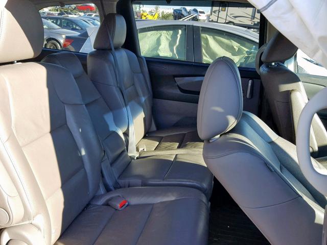 5FNRL5H66BB104677 - 2011 HONDA ODYSSEY EX GRAY photo 6