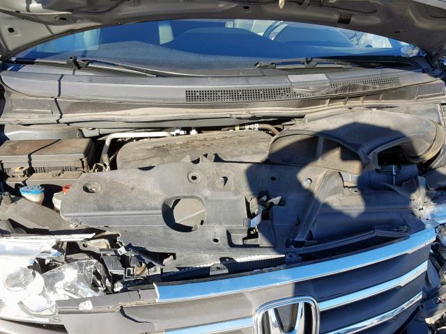 5FNRL5H66BB104677 - 2011 HONDA ODYSSEY EX GRAY photo 7