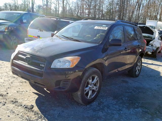 2T3BK4DV7AW030304 - 2010 TOYOTA RAV4 BLACK photo 2