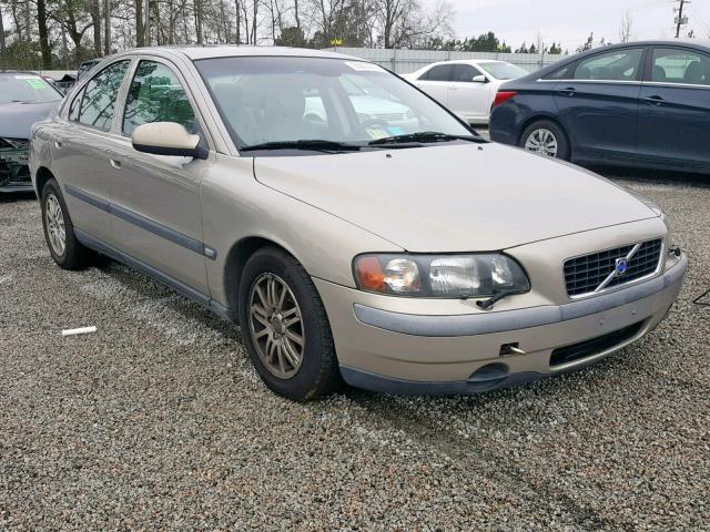 YV1RS61T232257838 - 2003 VOLVO S60 GOLD photo 1