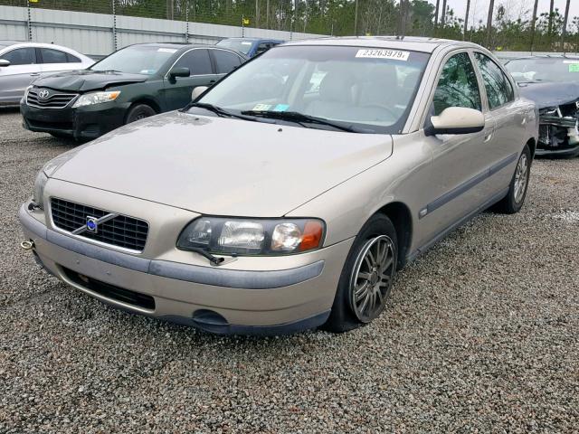 YV1RS61T232257838 - 2003 VOLVO S60 GOLD photo 2