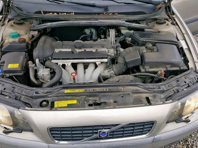 YV1RS61T232257838 - 2003 VOLVO S60 GOLD photo 7