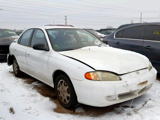 KMHJF24M0WU700223 - 1998 HYUNDAI ELANTRA WHITE photo 1