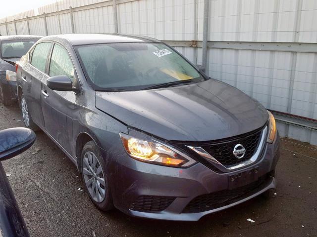 3N1AB7APXGY243322 - 2016 NISSAN SENTRA S 灰色 照片 1