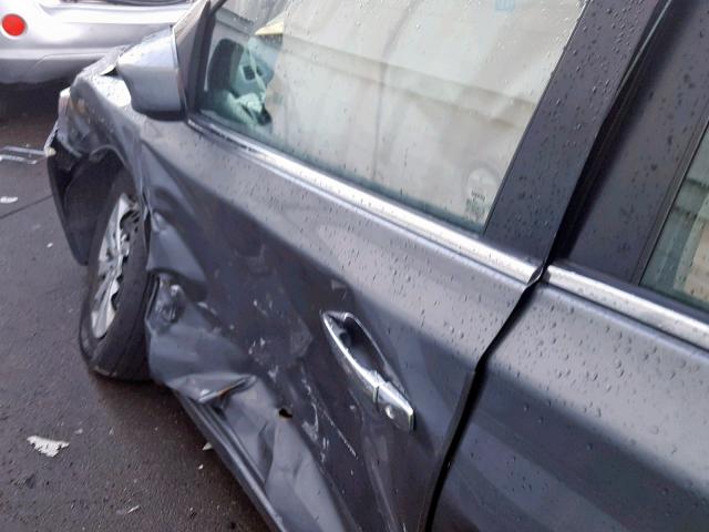 3N1AB7APXGY243322 - 2016 NISSAN SENTRA S 灰色 照片 10