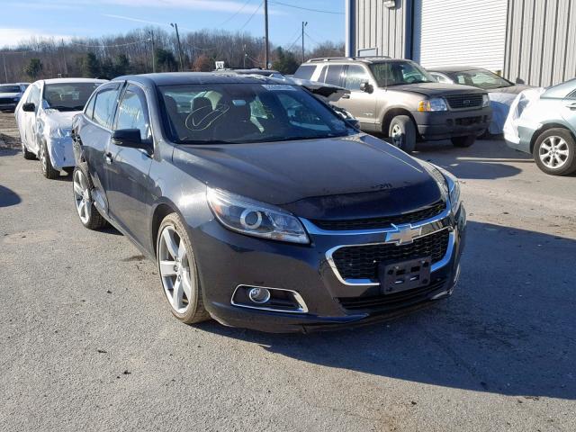 1G11J5SX0EF143391 - 2014 CHEVROLET MALIBU LTZ BLACK photo 1