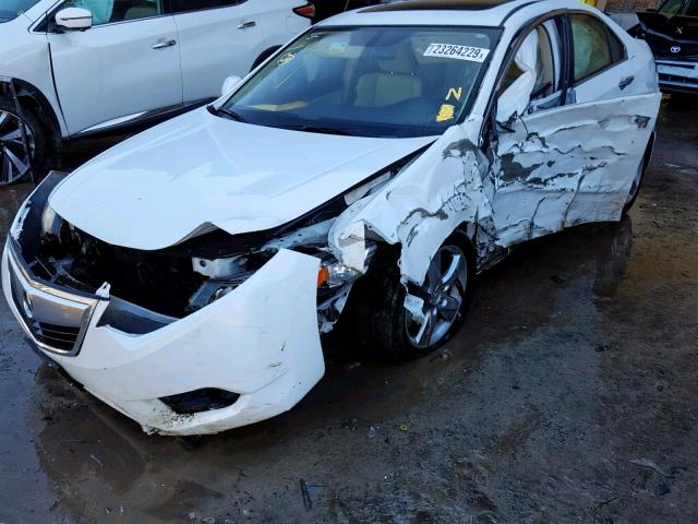 JH4CU2F69EC001936 - 2014 ACURA TSX TECH WHITE photo 2