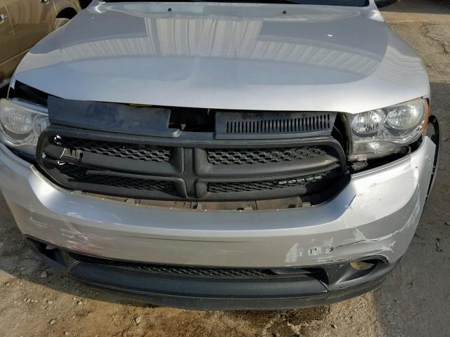 1C4RDHDG6CC129896 - 2012 DODGE DURANGO CR SILVER photo 7