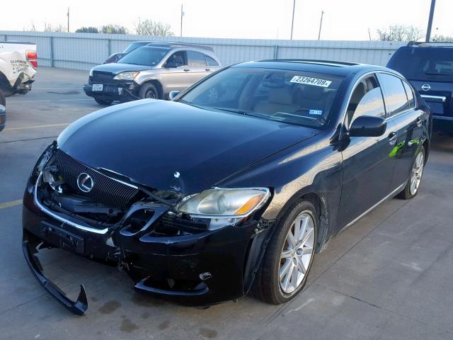 JTHBH96SX65036786 - 2006 LEXUS GS GENERAT BLACK photo 2