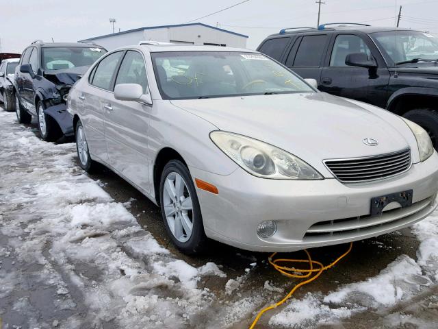 JTHBA30G065157283 - 2006 LEXUS ES 330 GRAY photo 1