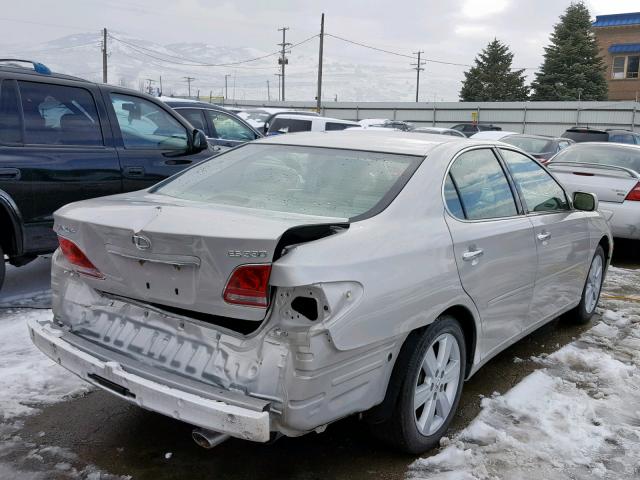 JTHBA30G065157283 - 2006 LEXUS ES 330 GRAY photo 4