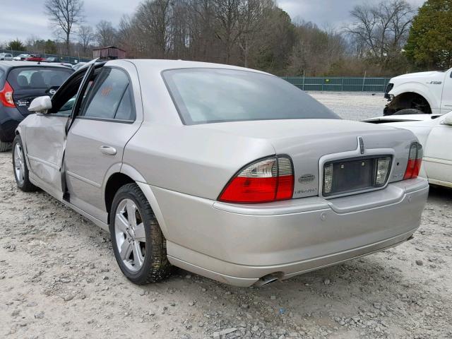 1LNFM87A26Y625551 - 2006 LINCOLN LS فضي صورة 3