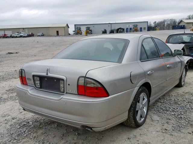 1LNFM87A26Y625551 - 2006 LINCOLN LS فضي صورة 4