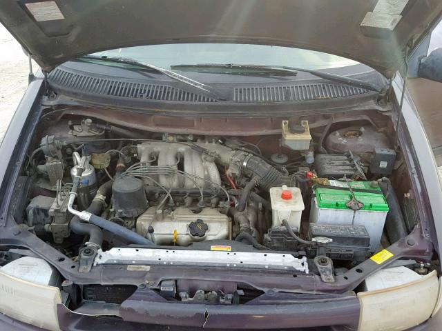 4N2DN11W8SD805779 - 1995 NISSAN QUEST XE PURPLE photo 7