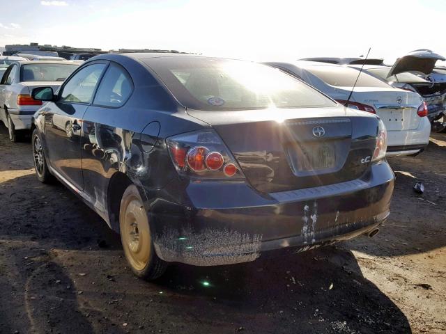 JTKDE167390289670 - 2009 TOYOTA SCION TC BLACK photo 3