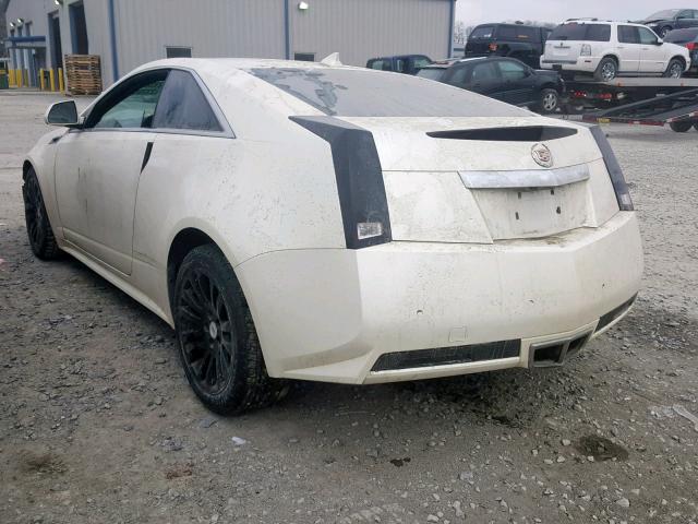 1G6DS1ED6B0111381 - 2011 CADILLAC CTS PREMIU WHITE photo 3