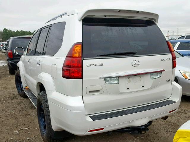 JTJBT20XX90173687 - 2009 LEXUS GX 470 WHITE photo 3