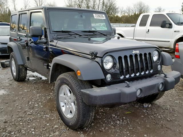 1C4BJWDG6HL678570 - 2017 JEEP WRANGLER U BLACK photo 1