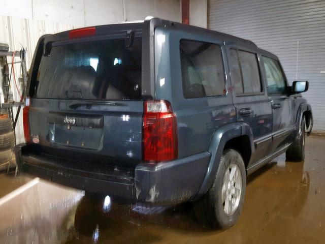 1J8HG48K87C594138 - 2007 JEEP COMMANDER GREEN photo 4