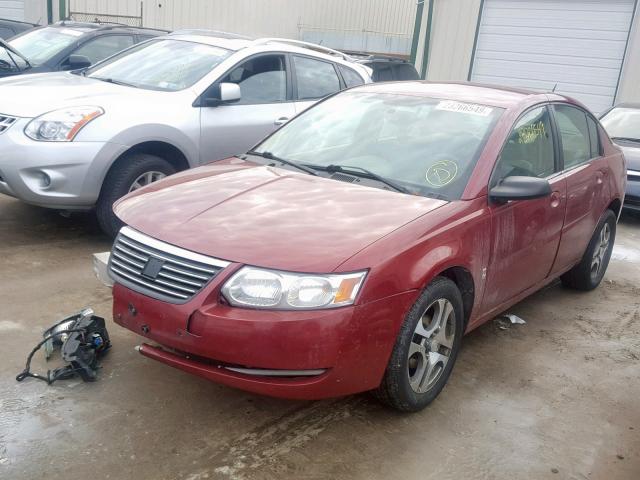 1G8AJ55F66Z141469 - 2006 SATURN ION LEVEL RED photo 2