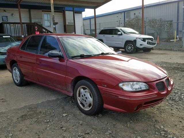 1G2NE52M7WC721478 - 1998 PONTIAC GRAND AM S მუქწითელი ფოტო 1