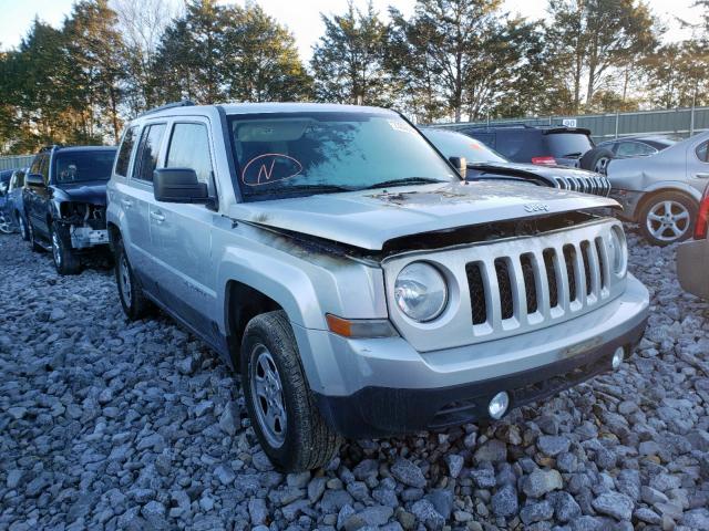 1C4NJRBB2CD593914 - 2012 JEEP PATRIOT SP 银色 照片 1